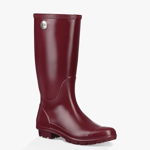 Ugg Shelby Matte Rain Women All-Weather Boots Red (5602AUMTB)